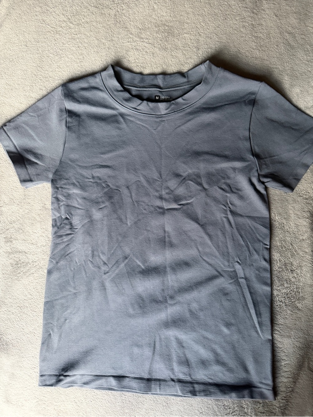 Women's Solid Color Round Neck Sports Tee